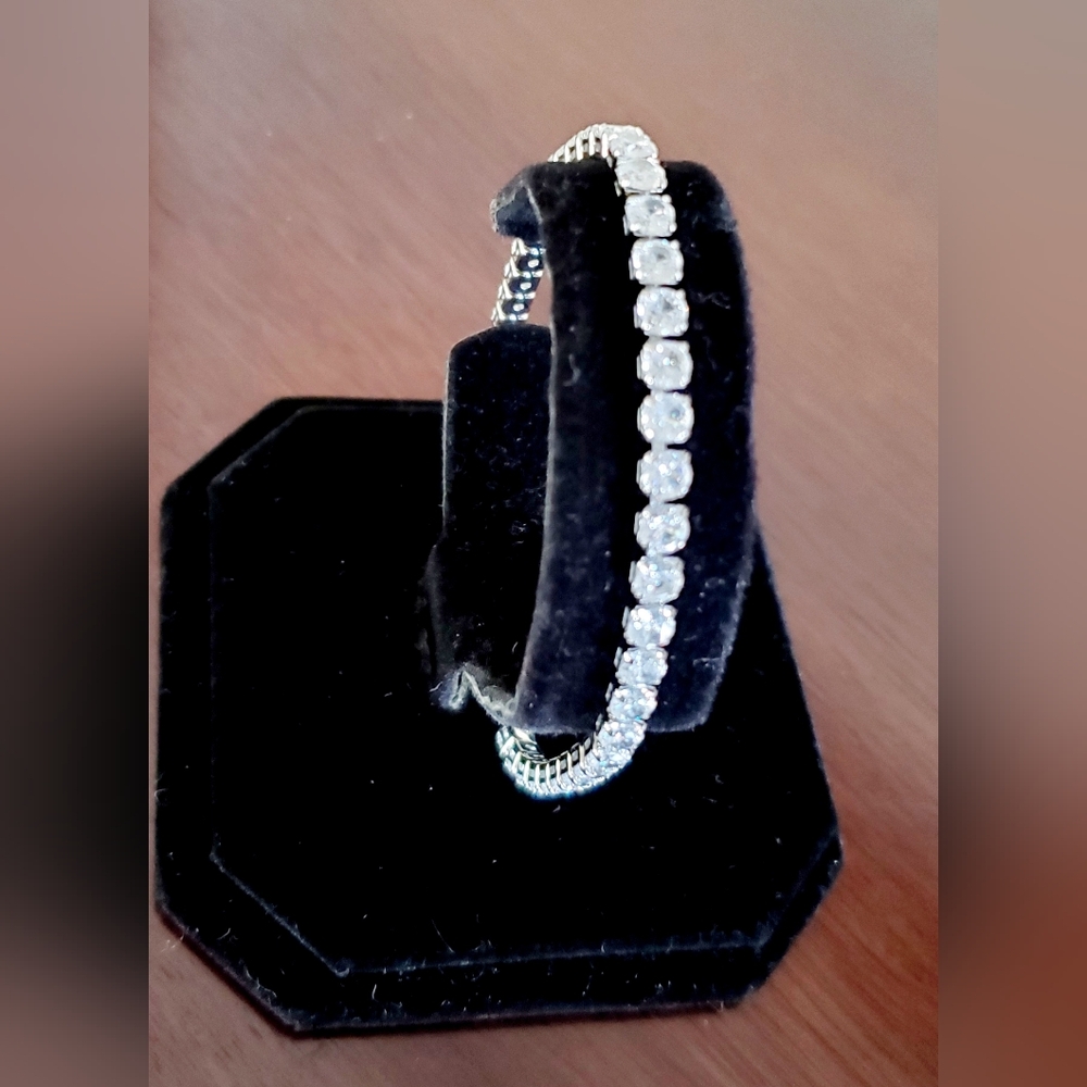 CZ 925 silver Bracelet - Picture 2 of 5